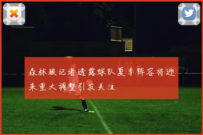 森林狼记者透露球队夏季阵容将迎来重大调整引发关注
